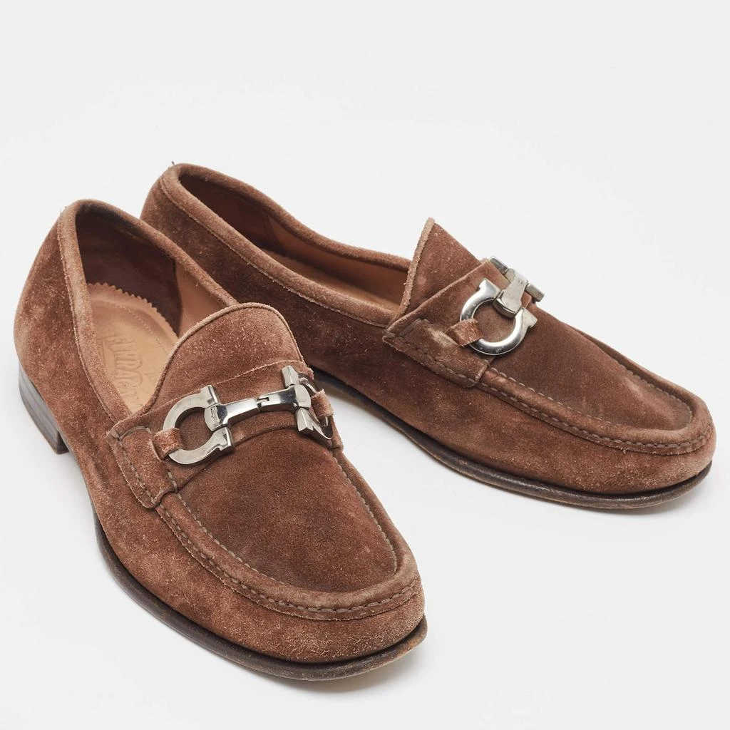 Salvatore Ferragamo Salvatore Ferragamo Brown Suede Loafers Size 41.5 4