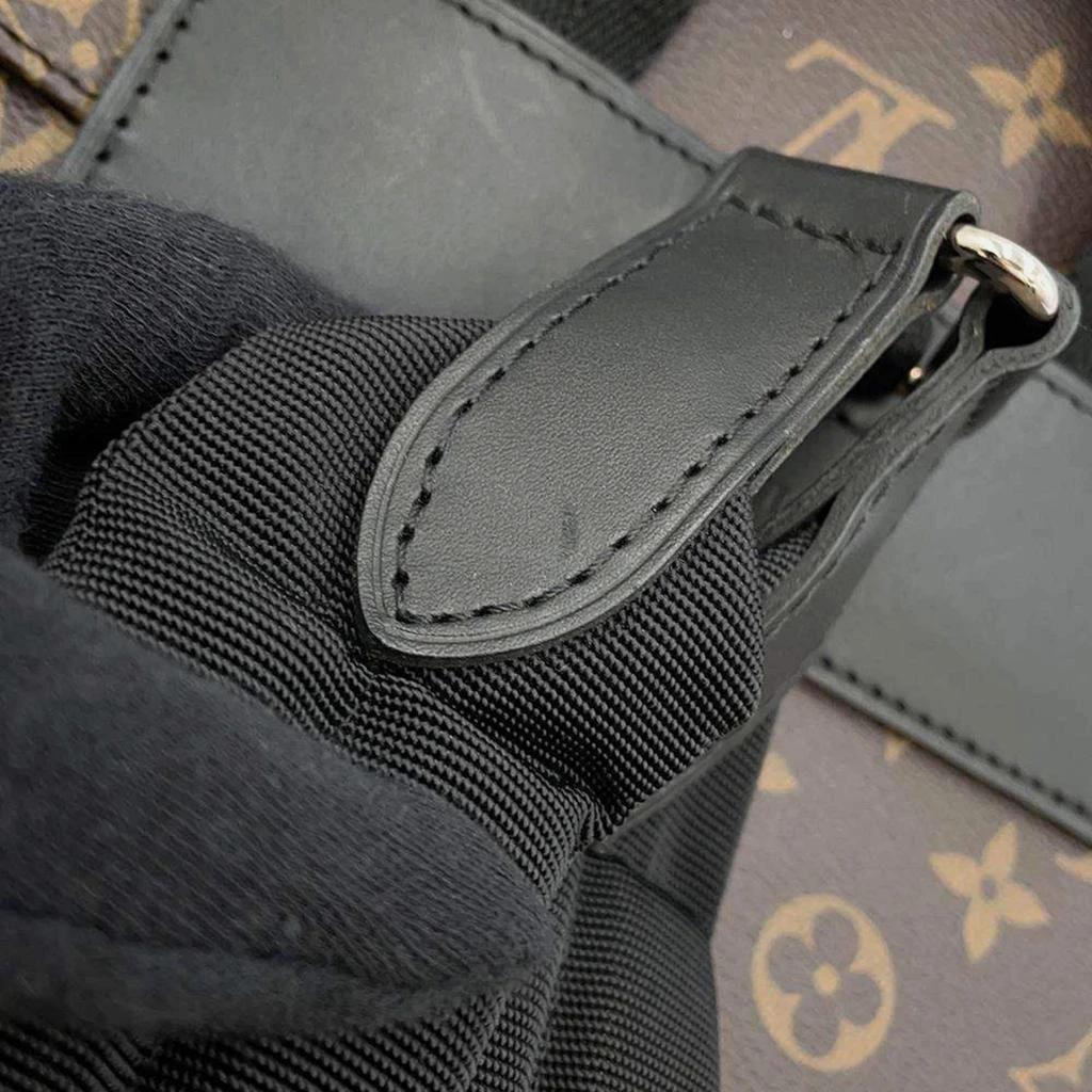Louis Vuitton Louis Vuitton Black Monogram Macassar Christopher Mm Backpack 5