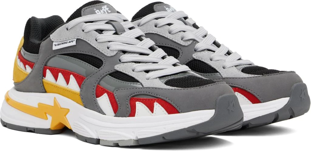 Bape Gray Shark STA Malaysia M1 Sneakers 4