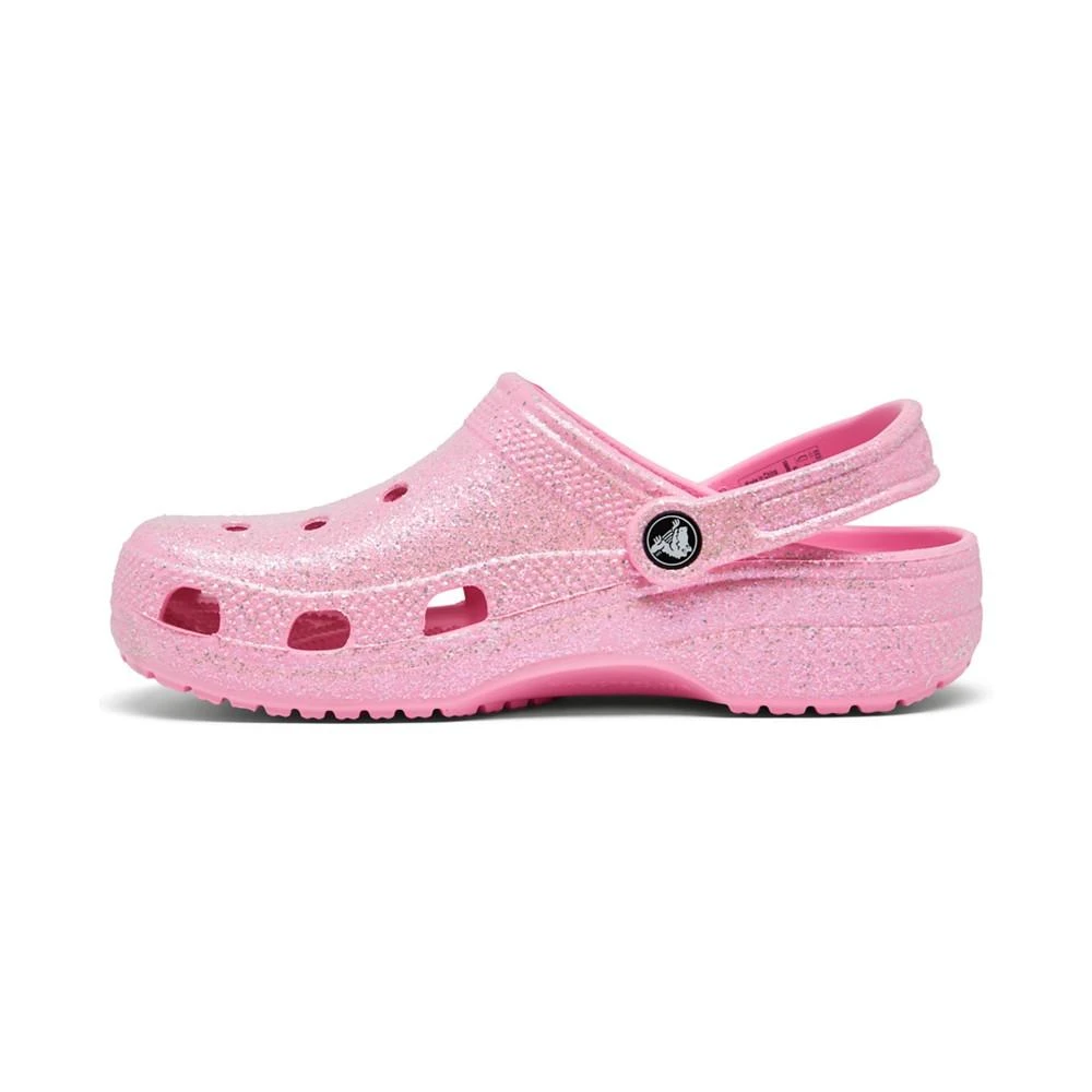 Crocs Big Girls Classic Glitter Clogs from Finish Line 3