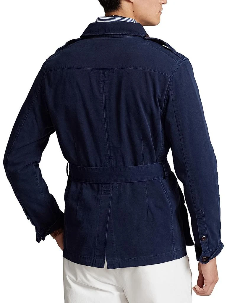 Ralph Lauren Highridge Modern Safari Twill Cotton Bomber Jacket 4