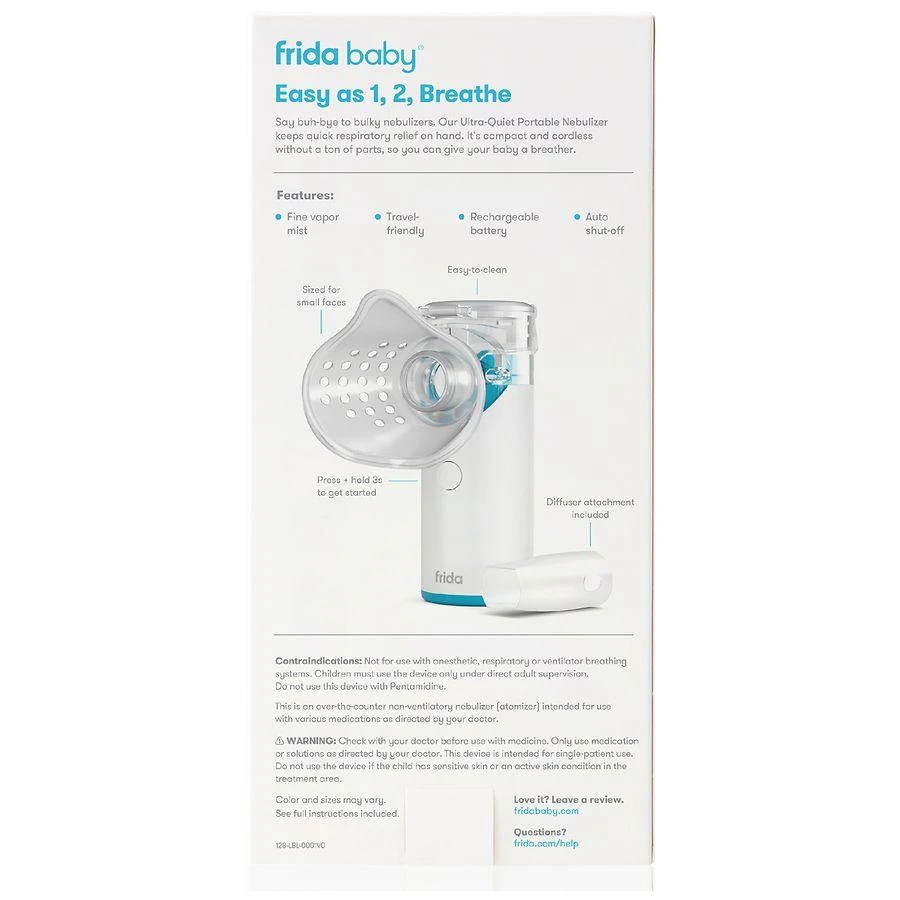 FridaBaby Ultra-Quiet Portable Nebulizer 2