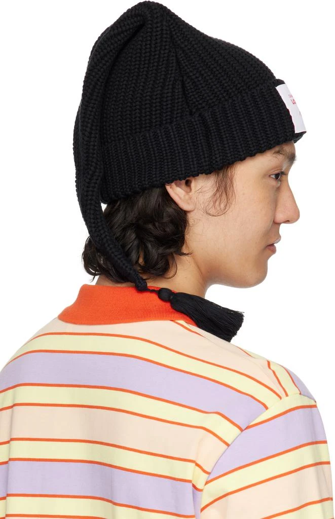 Charles Jeffrey Loverboy Black Sloppy Giuseppe Beanie 3