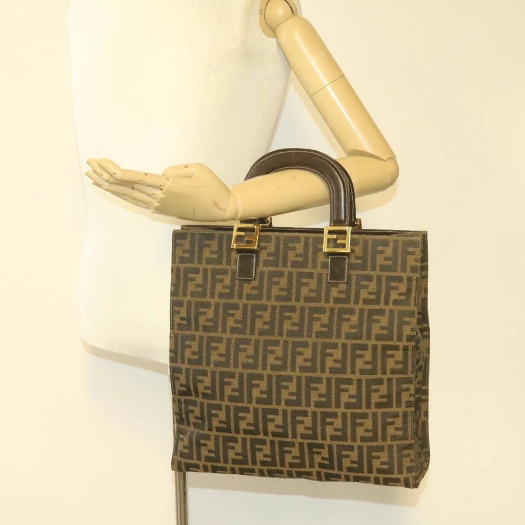 Fendi Fendi Zucca Canvas Handbag (Pre-Owned) 4