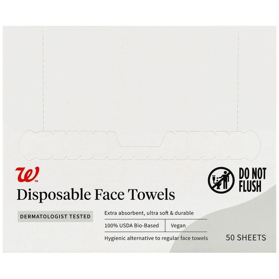Walgreens Disposable Face Towels 4