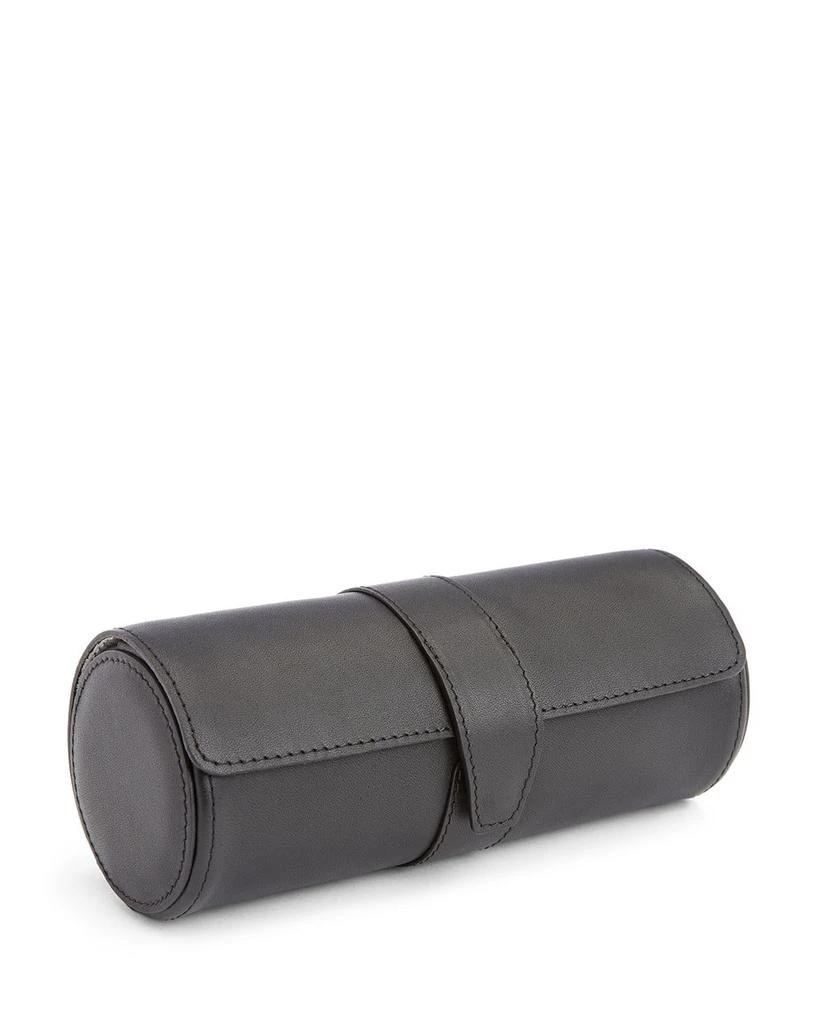 ROYCE New York Leather Watch Roll & Cufflink Storage Case 4