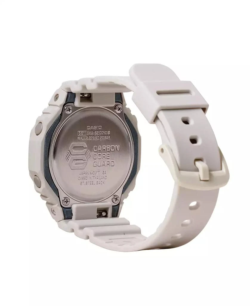 G-Shock Women's Analog Digital Taupe Resin Watch, 42.9mm, GMAS2100NC4A 3
