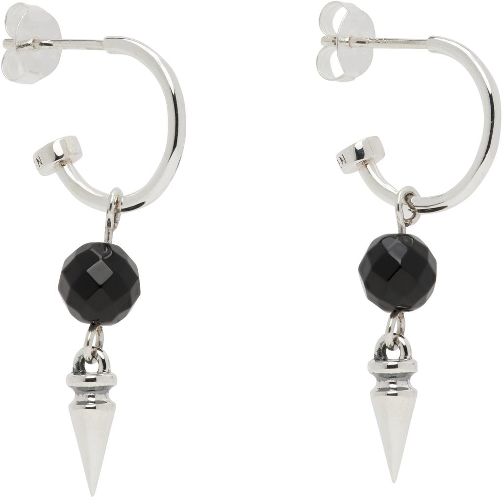 Stolen Girlfriends Club Silver Punk Orb Sleepers Earrings
