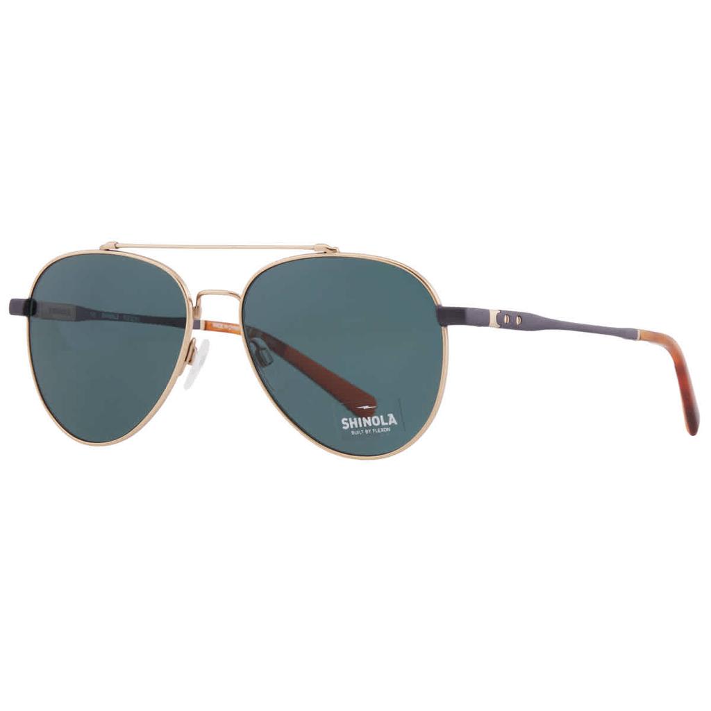 Shinola Green Pilot Unisex Sunglasses SH2101S 718 56