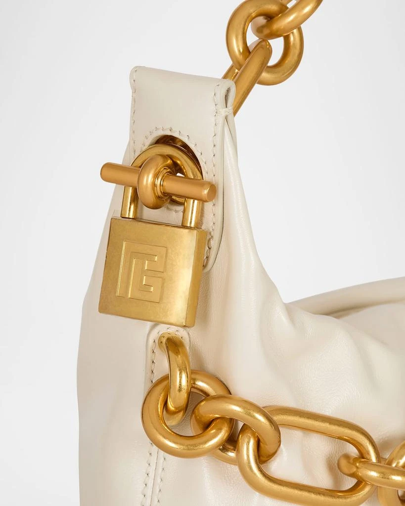 Balmain Sync Medium Chain Shoulder Bag in Calfskin 6