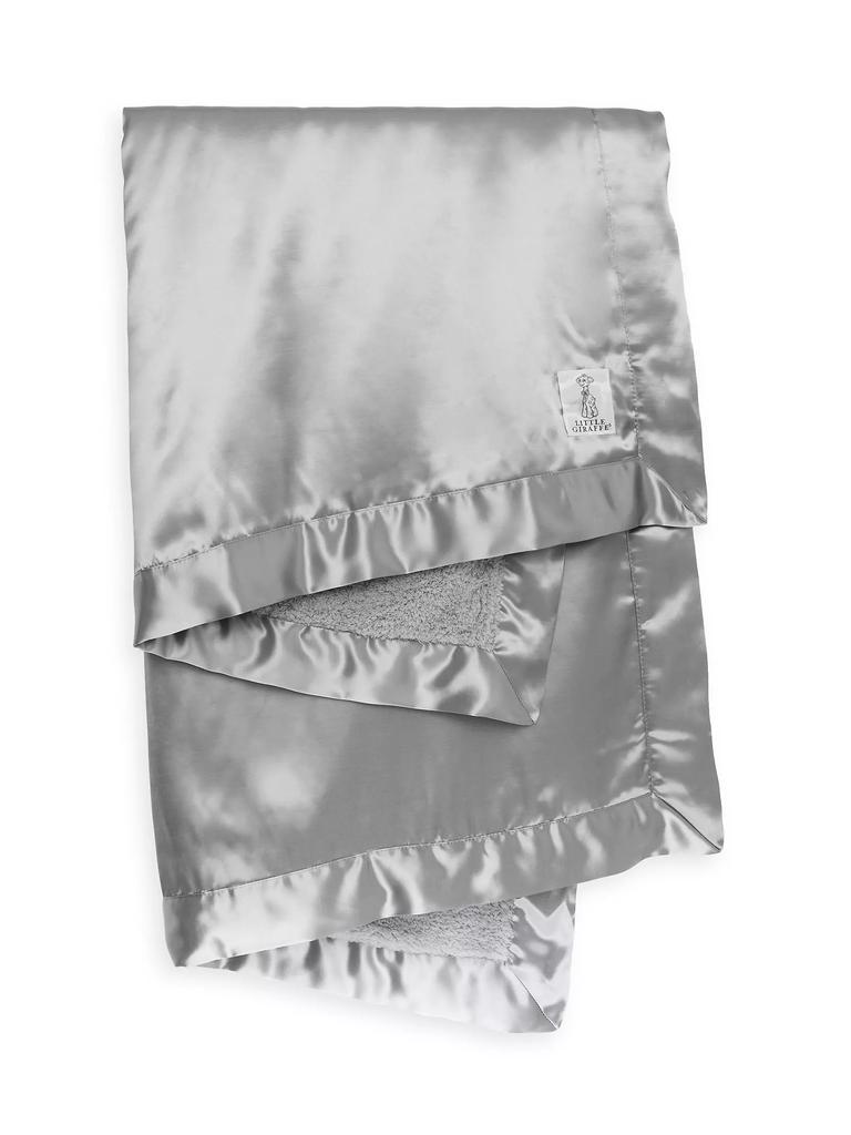 Little Giraffe Baby's Chenille Satin Blanket