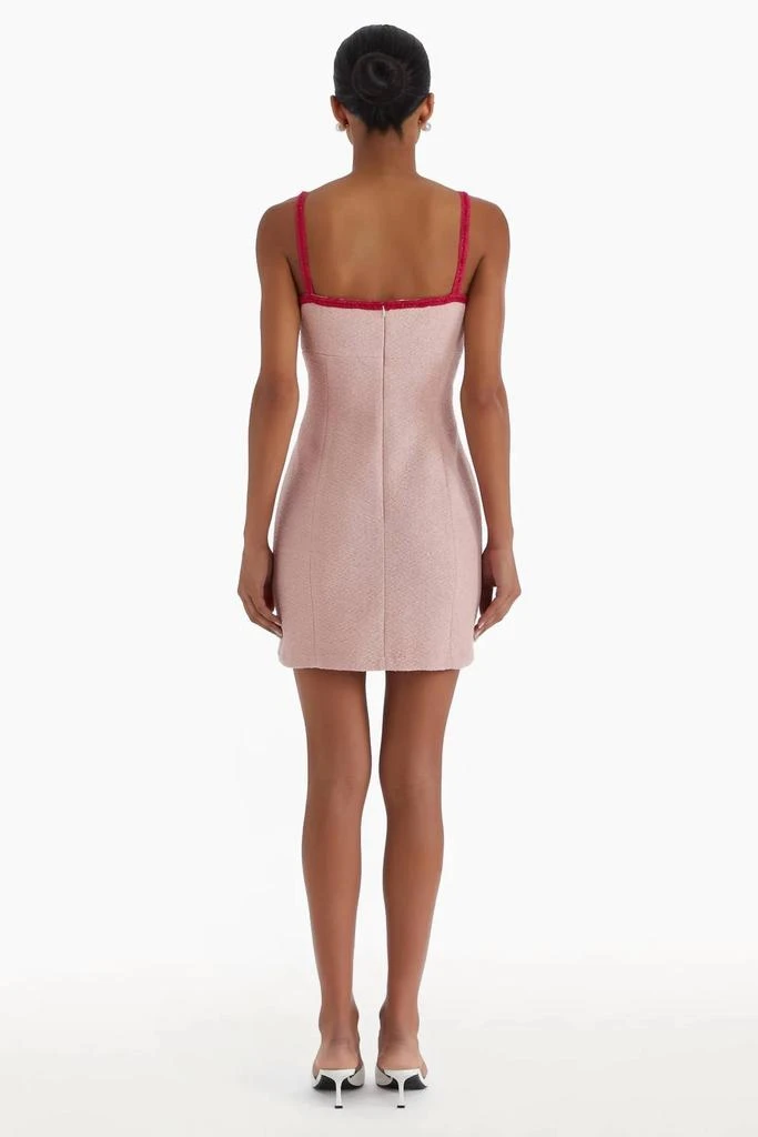 Amanda Uprichard womens Windsor Mini Dress, s, Pink