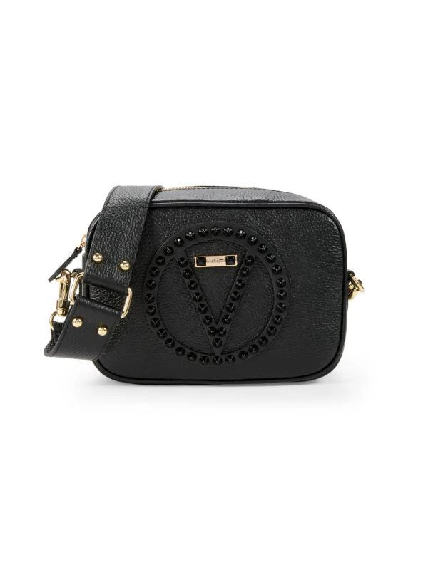 Mario Valentino Mia Leather Crossbody Camera Bag 1