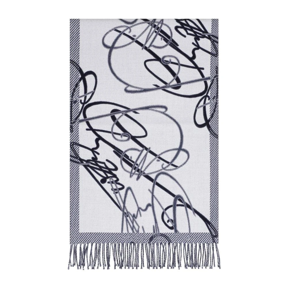 Berluti Berluti Fringed Edge Scarf 1