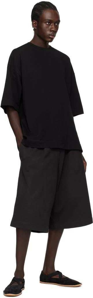 Dries Van Noten Black Criss-Cross Loafers 5