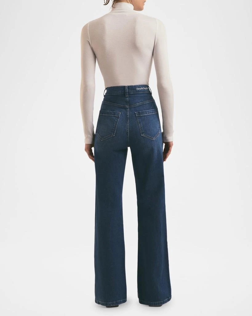 Favorite Daughter The Jordie Wide-Leg Jeans 4