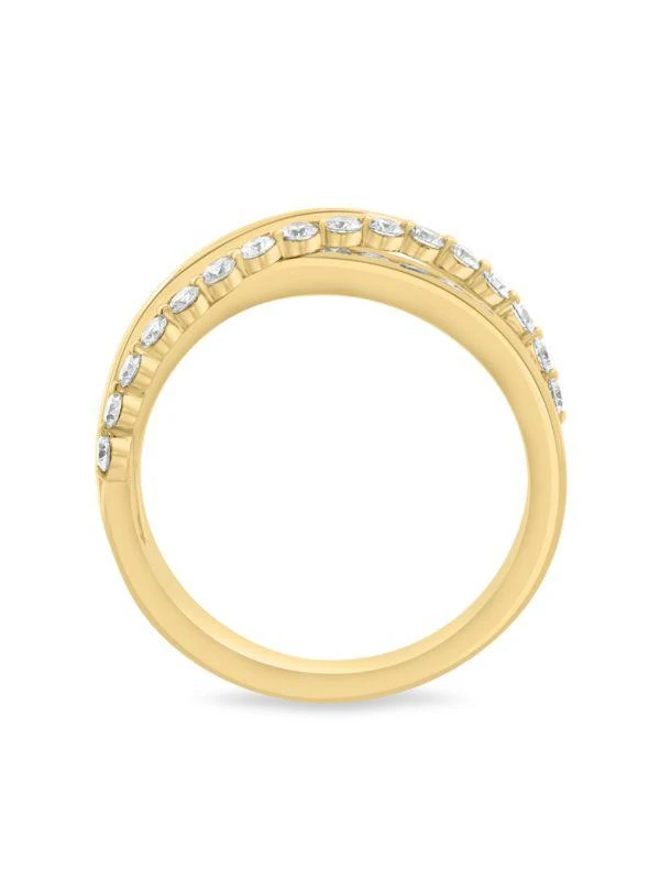 Effy 14K Yellow Gold
0.69 TCW Diamond Ring 2