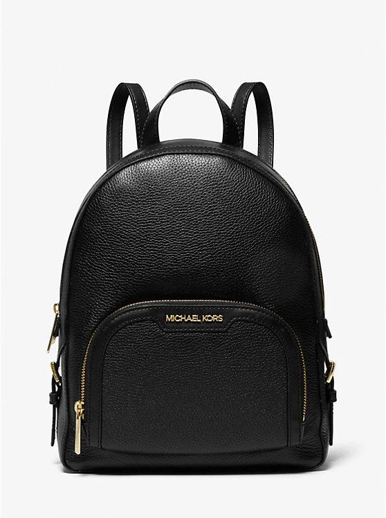 michael_kors Jaycee Medium Pebbled Leather Backpack 1