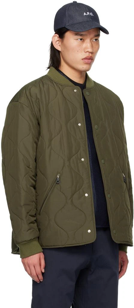 A.P.C. Khaki Florent Bomber Jacket 2