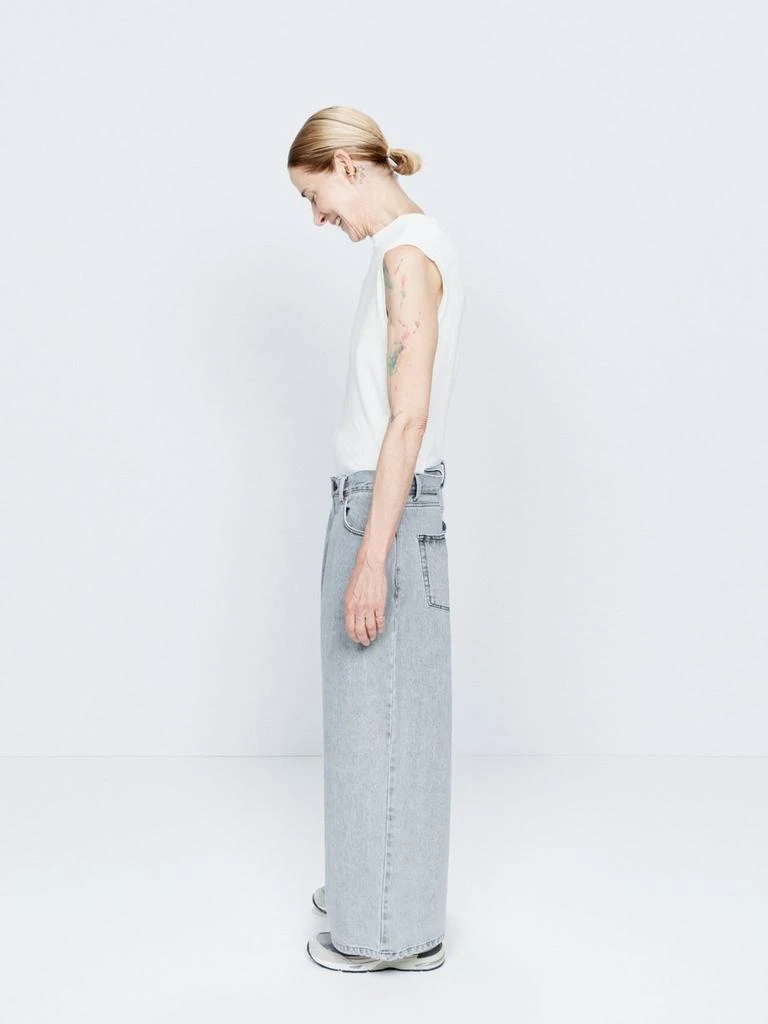Raey Extra Fold organic-cotton wide-leg jeans 2