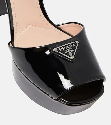 Prada Patent leather platform sandals 6