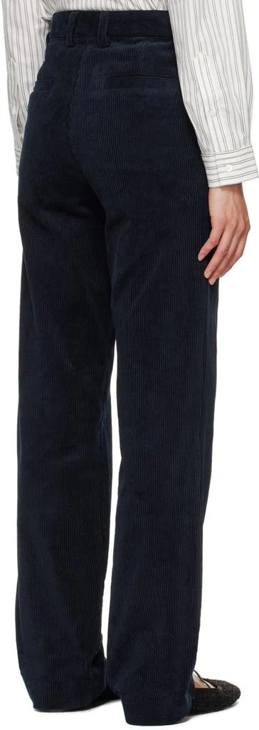 A.P.C. Navy Brigitte Trousers 3