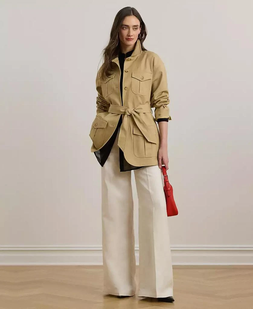 Ralph Lauren Women's Double-Faced Stretch Cotton Field Jacket 5