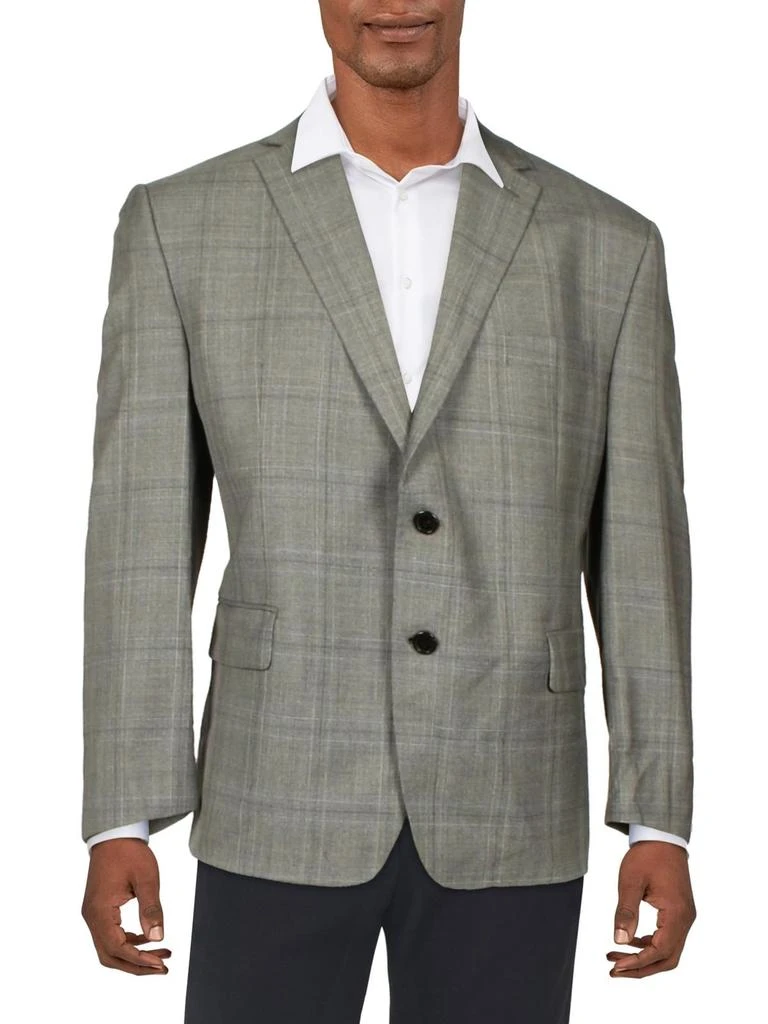 Lauren Ralph Lauren Mens Classic Fit Plaid Suit Jacket 1