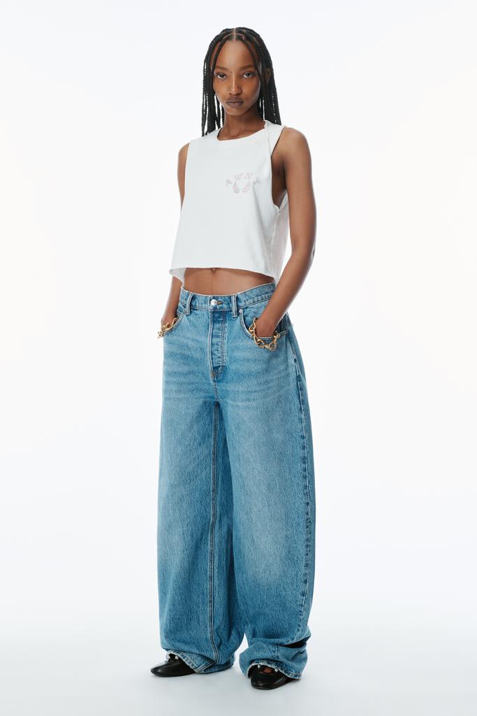 Alexander Wang Logo Muscle Tank
