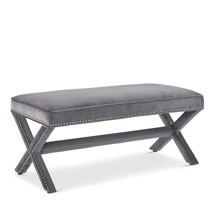 Modway Rivet Performance Velvet Bench 1