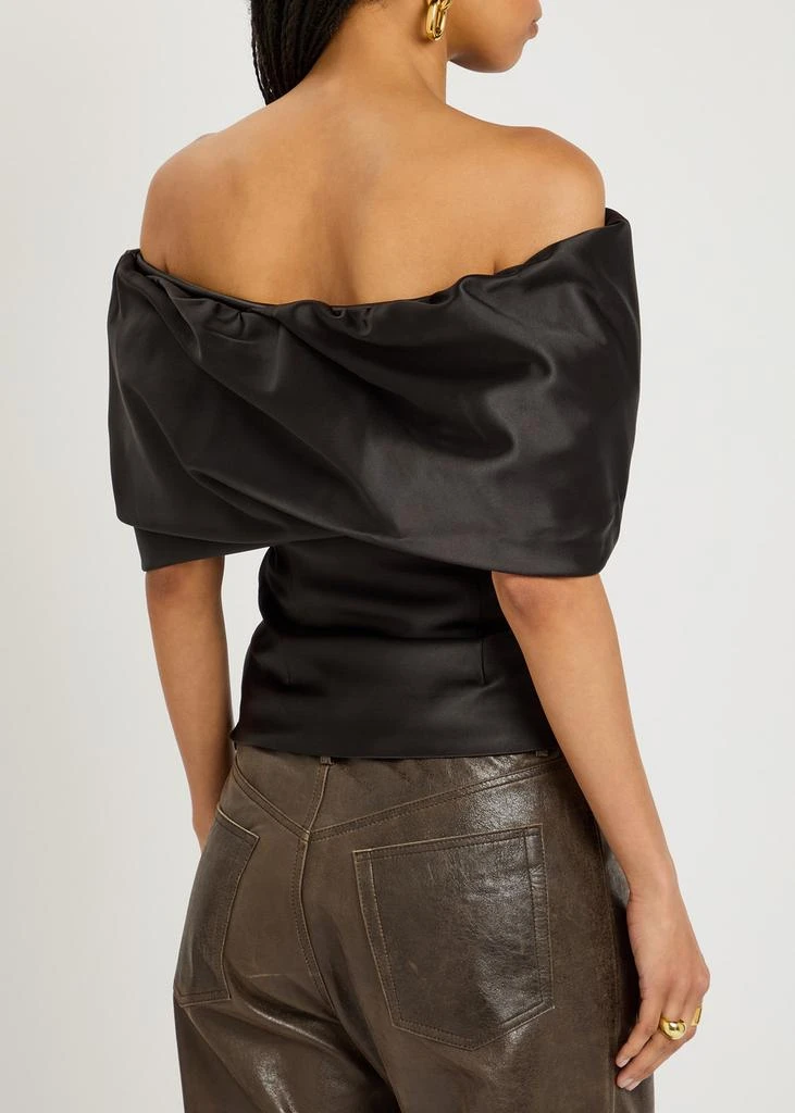Entire Studios Barge off-the-shoulder satin top 3