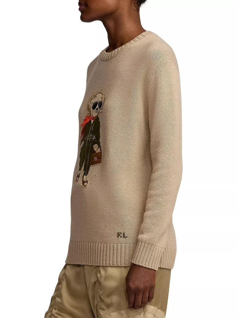 Ralph Lauren Aviator Bear Cashmere Sweater 4