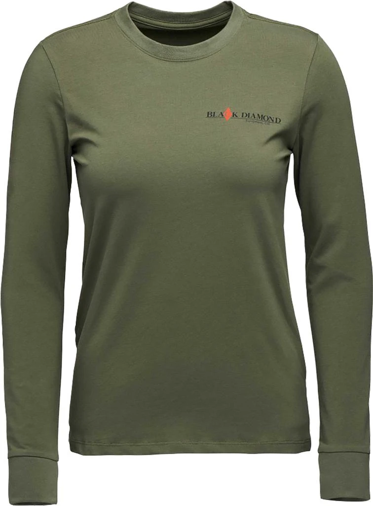 Black Diamond Heritage Wordmark Long Sleeve Tee - Women
s