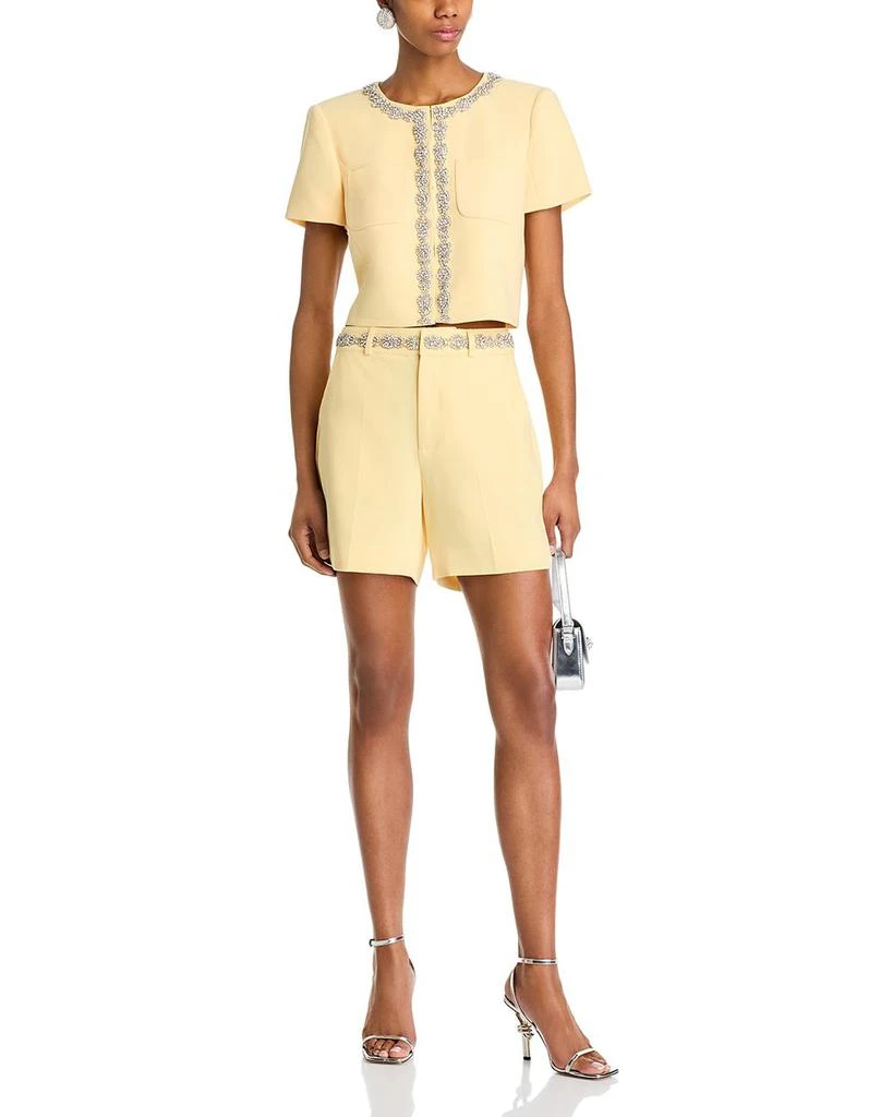 Cinq à Sept Samina Embellished Shorts 2