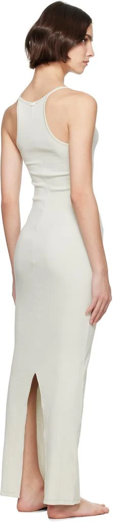 SKIMS Green Cotton Rib Long Cami Maxi Dress 3
