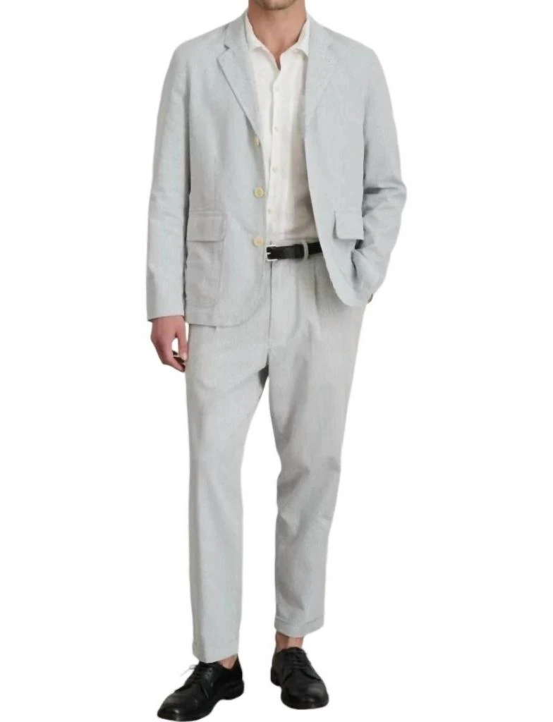 Alex Mill Standard Pleated Pants In Seersucker 1