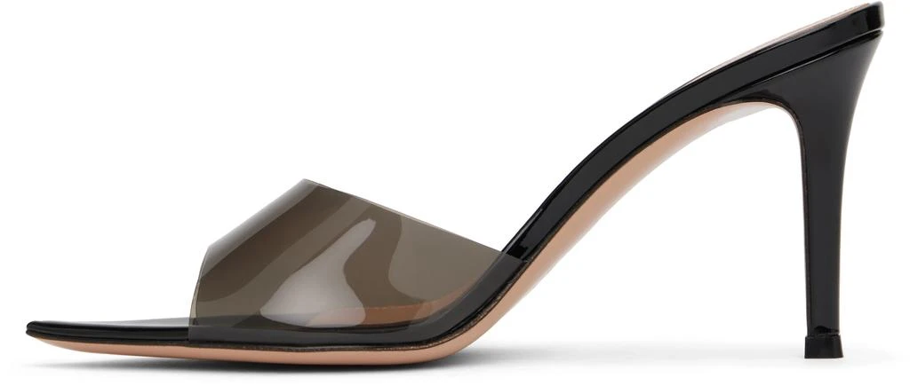 Gianvito Rossi Black Elle 85 Heeled Sandals 3