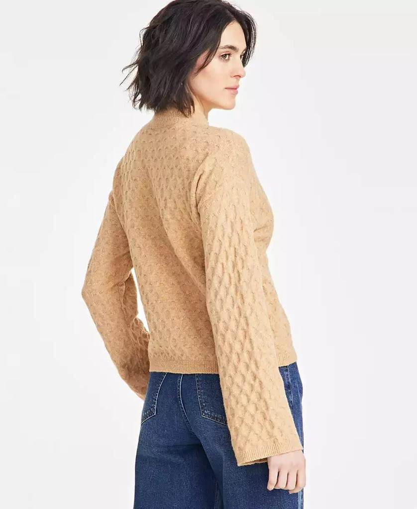 On 34th Women's Textured Mock-Neck Sweater, Exclusively at Macy's 4