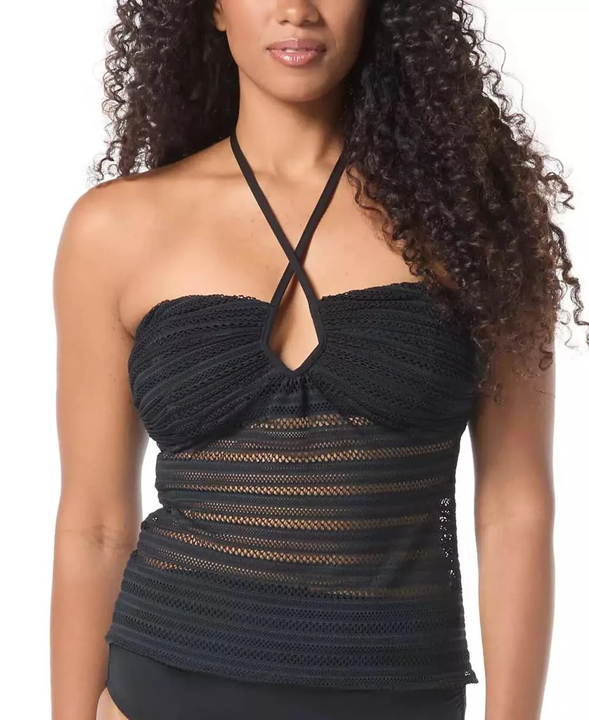 Coco Reef Women's Opal Crochet Underwire Tankini Top 1