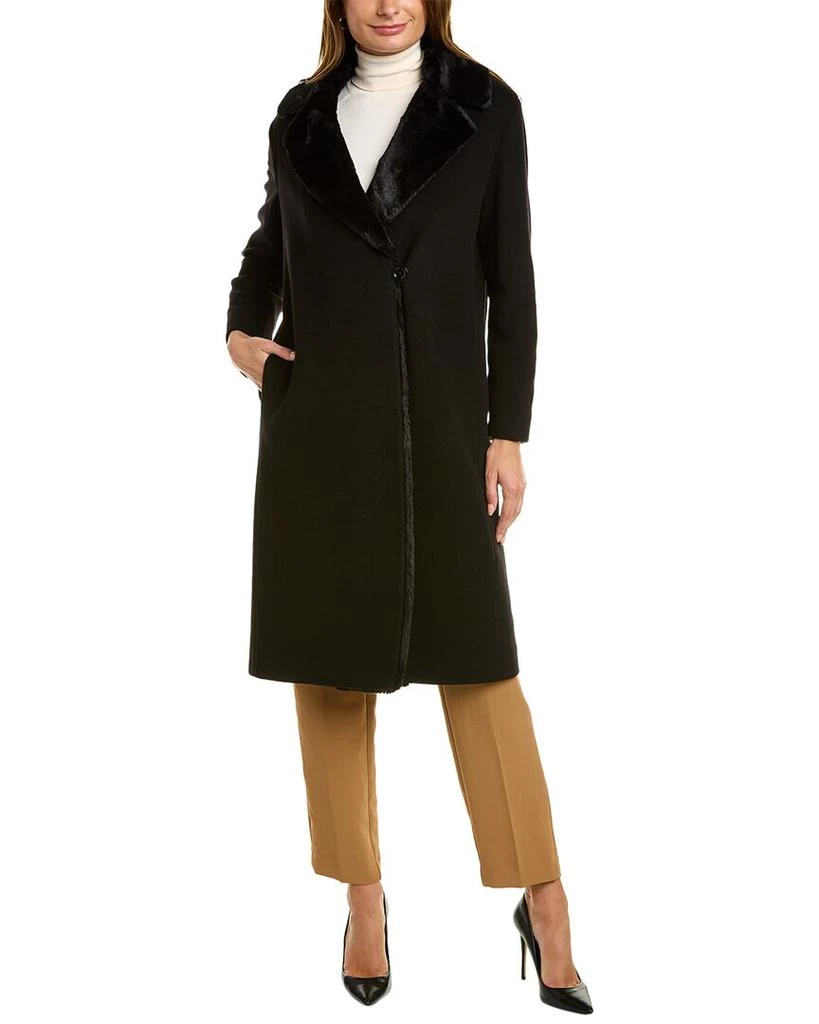 Cinzia Rocca Icons Wool & Cashmere-Blend Coat 3
