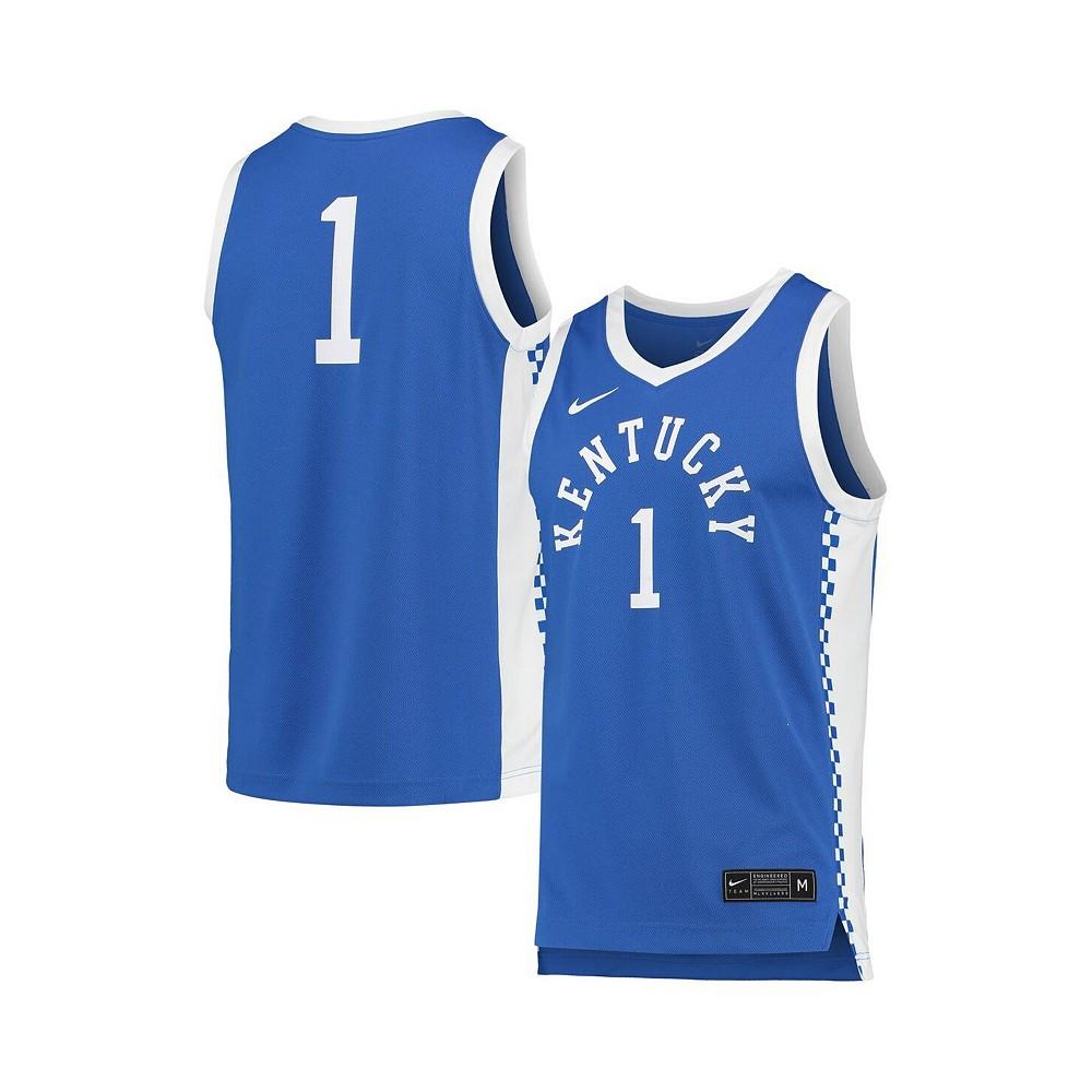 Nike Unisex 1 Royal Kentucky Wildcats Replica Basketball Jersey