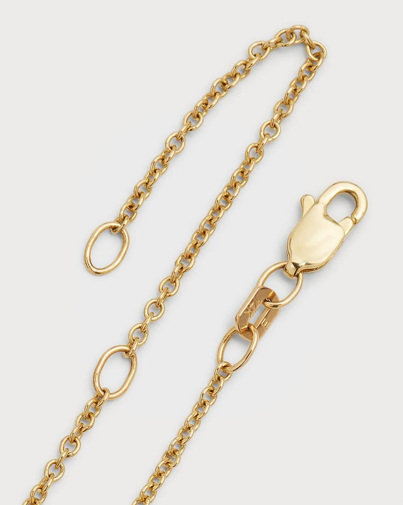 Neiman Marcus Lab Grown Diamonds Lab Grown Diamond 18K Yellow Gold Round Pendant Necklace, 1.5tcw 4