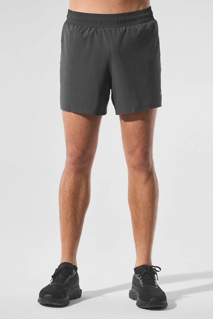 Alo 5" Adapt Running Short - Anthracite 1
