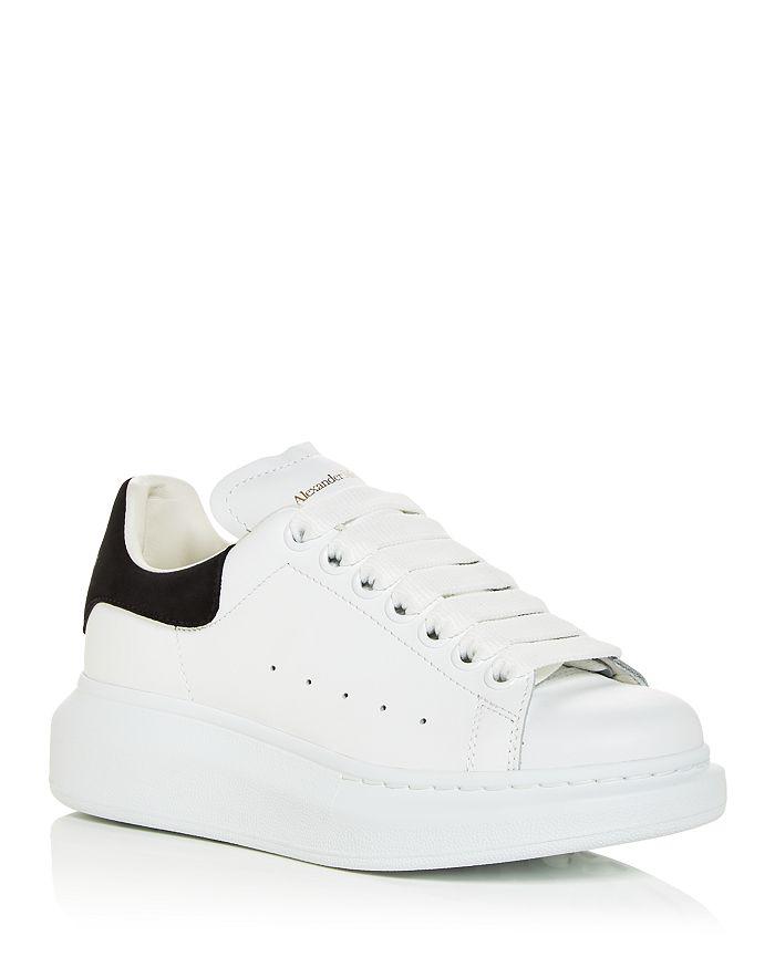 スニーカー alexander mcqueen White raffia Tread Slick sneakers Alexander McQueen Tread Slick Low-Top Sneakers 'Cream Pink