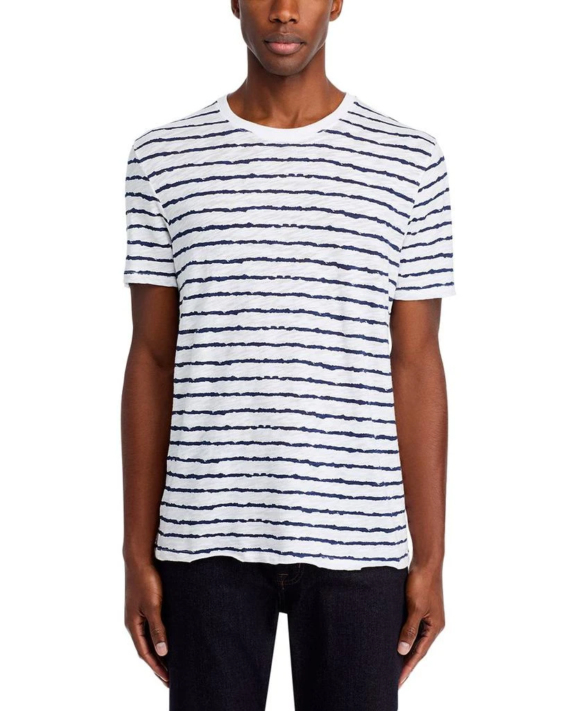 ATM Anthony Thomas Melillo Slub Striped Tee 3