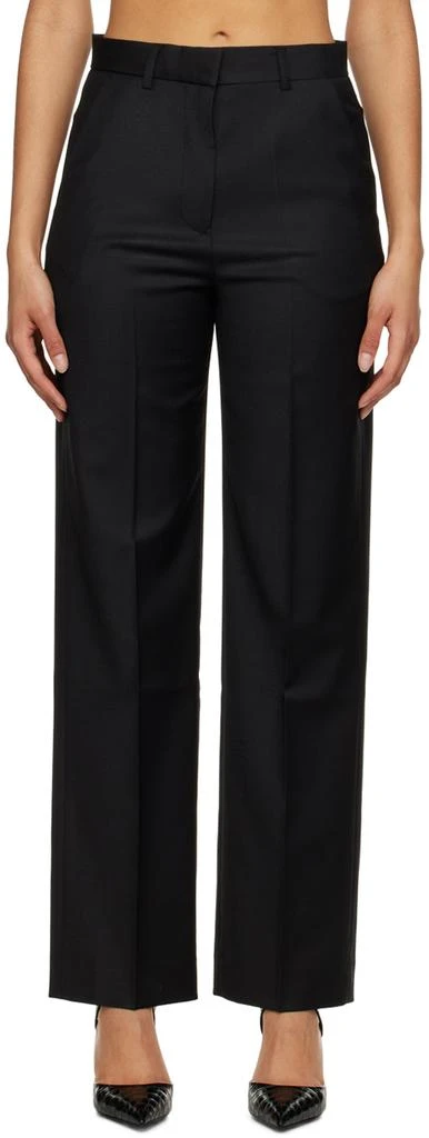 HOUSE OF DAGMAR Black Rose Trousers 1