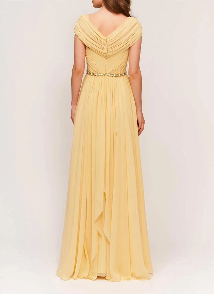 Jenny Packham Jenny Packham - Grace Silk Chiffon Gown 2