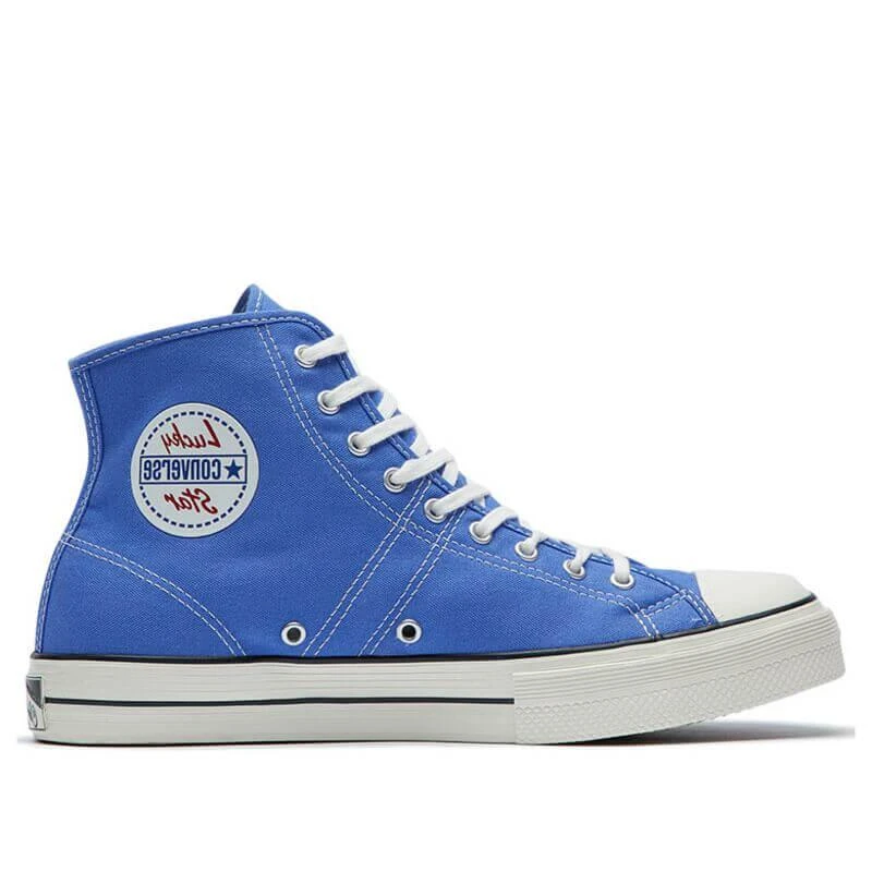 Converse Lucky Star   Ozone Blue Canvas High Top Sneakers 1