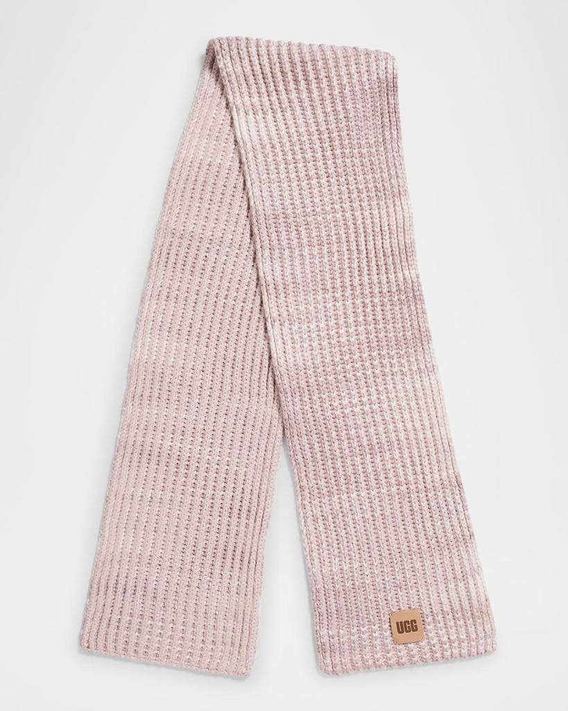 UGG アグ Rib Edge Repeating Logo Graphic Scarf UGG Rib Edge Repeating Logo Graphic Scarf - Scarves