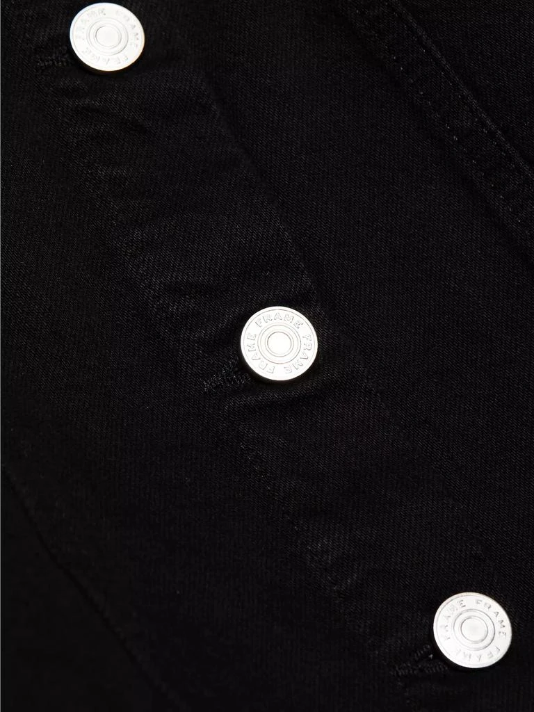 FRAME Denim Seamed Scoopneck Minidress 7